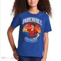 Unbreakable Sepsis Warrior Sunset Gift Kids T-Shirt thumb 2