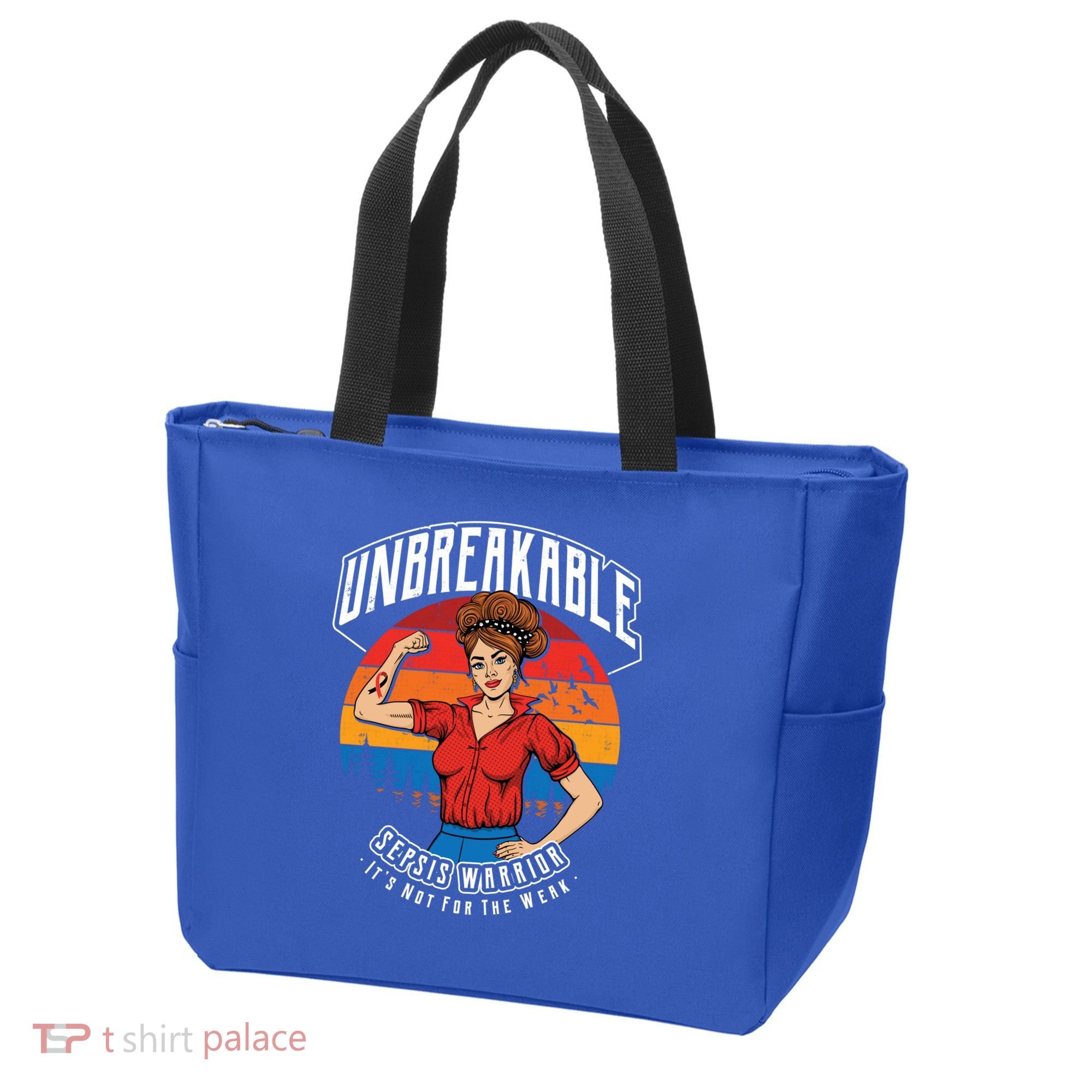 Unbreakable Sepsis Warrior Sunset Gift Tote Bag
