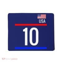 Usa Soccer With Number 10 Sports Mousepad thumb 0