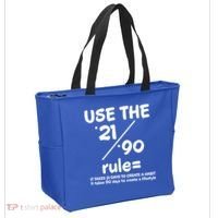Use The 21/90 Rule= It Takes 21 Days To Create A Habit Gift Tote Bag thumb 2