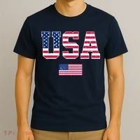 Usa Team 2024 United States American Flag Sport Usa 2024 T-Shirt thumb 3