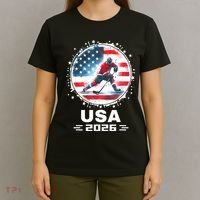 Usa Team 2026 United States American Flag Hockey Usa T-Shirt thumb 4