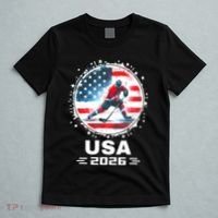 Usa Team 2026 United States American Flag Hockey Usa T-Shirt thumb 5