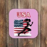 Usa Track And Field Accessories Apparel Coaster thumb 0