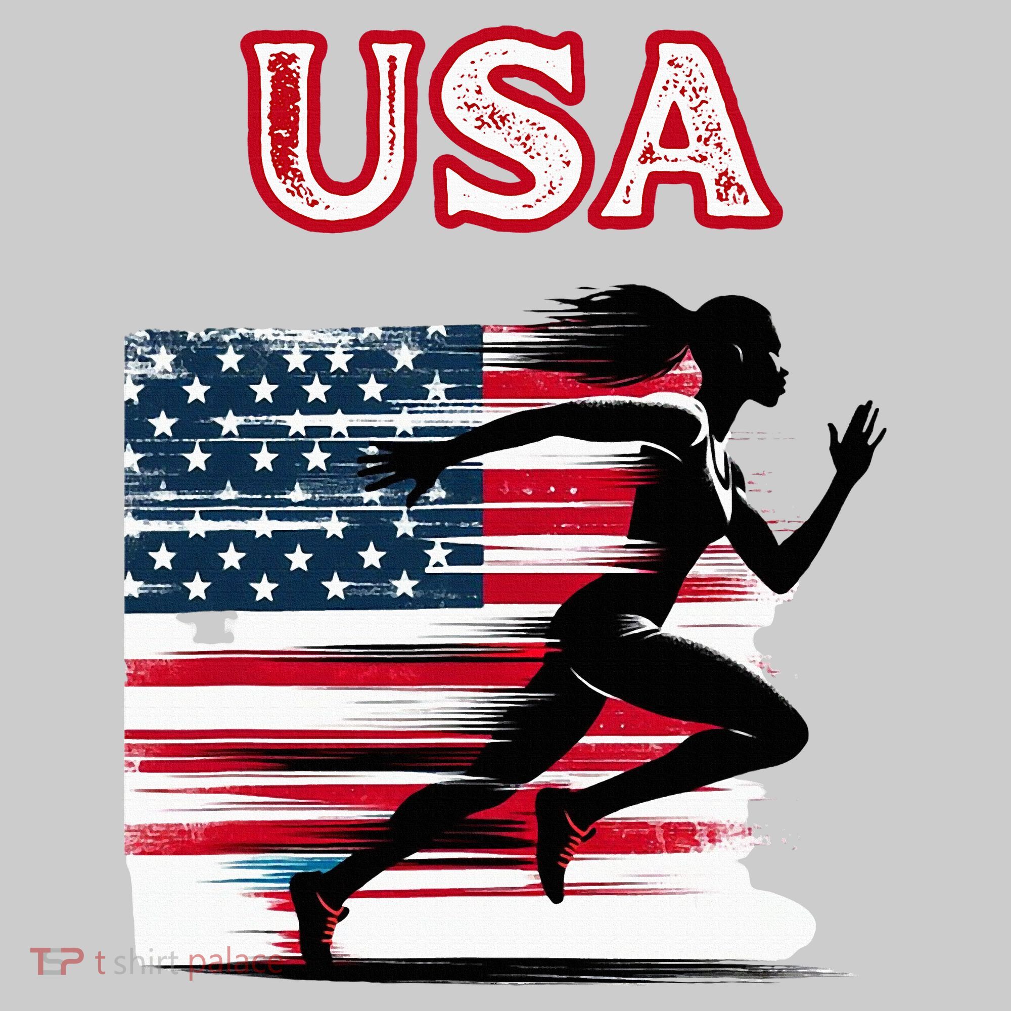 Usa Track And Field Accessories Apparel Tie-Dye T-Shirt