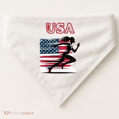 Usa Track And Field Accessories Apparel USA-Made Doggie Bandana
