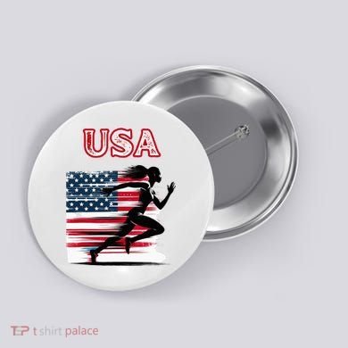Usa Track And Field Accessories Apparel Button