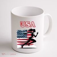 Usa Track And Field Accessories Apparel Coffee Mug thumb 1
