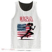 Usa Track And Field Accessories Apparel Mesh Reversible Basketball Jersey Tank thumb 0