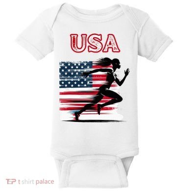 Usa Track And Field Accessories Apparel Baby Bodysuit
