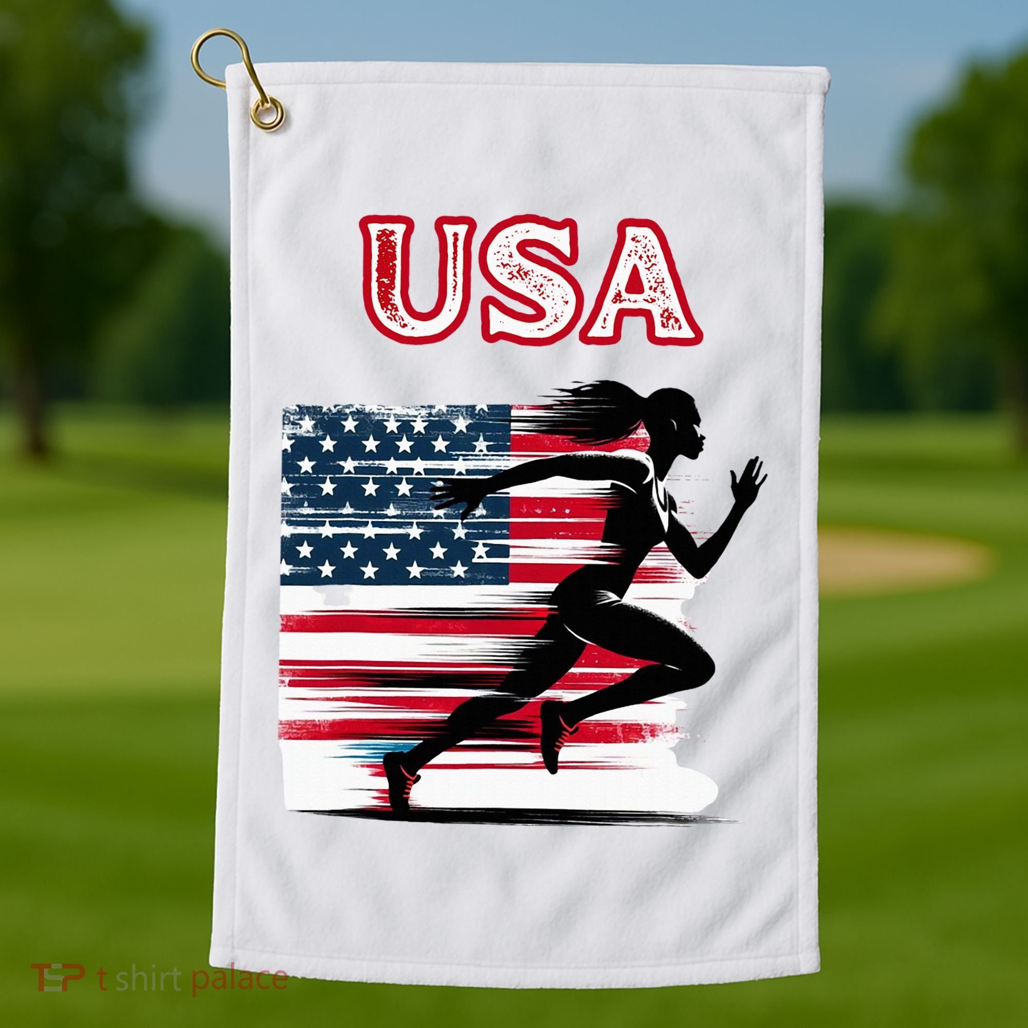 Usa Track And Field Accessories Apparel Golf Towel
