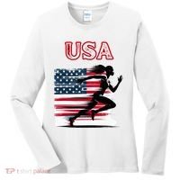 Usa Track And Field Accessories Apparel Women's Long Sleeve Shirt thumb 0