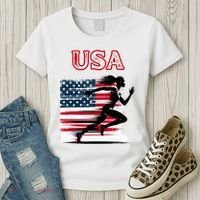 Usa Track And Field Accessories Apparel Women's T-Shirt thumb 3