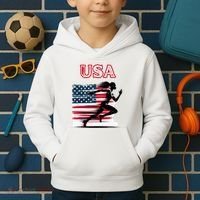Usa Track And Field Accessories Apparel Kids Hoodie thumb 2