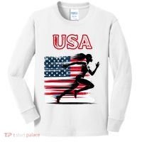 Usa Track And Field Accessories Apparel Kids Long Sleeve Shirt thumb 0