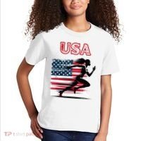 Usa Track And Field Accessories Apparel Kids T-Shirt thumb 2