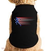 USA Track and field team American flag US Doggie Tank thumb 0