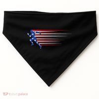 USA Track and field team American flag US USA-Made Doggie Bandana thumb 0