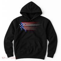 USA Track and field team American flag US Hoodie thumb 0