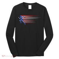 USA Track and field team American flag US Long Sleeve Shirt thumb 0