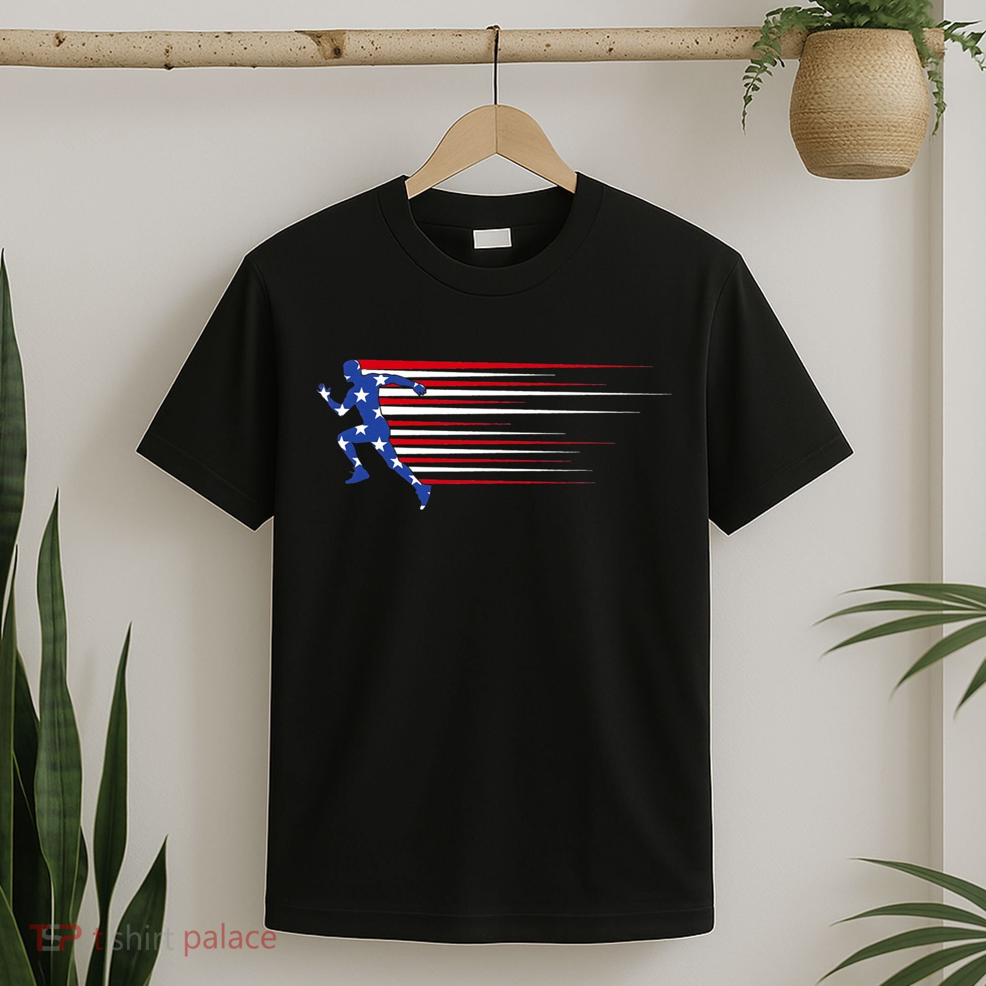 USA Track and field team American flag US T-Shirt
