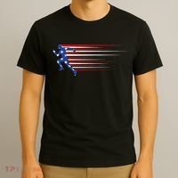 USA Track and field team American flag US T-Shirt thumb 3