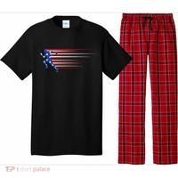 USA Track and field team American flag US Pajama Set thumb 0