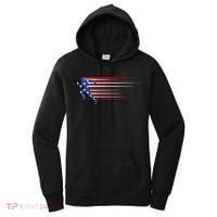 USA Track and field team American flag US Women's Hoodie thumb 0