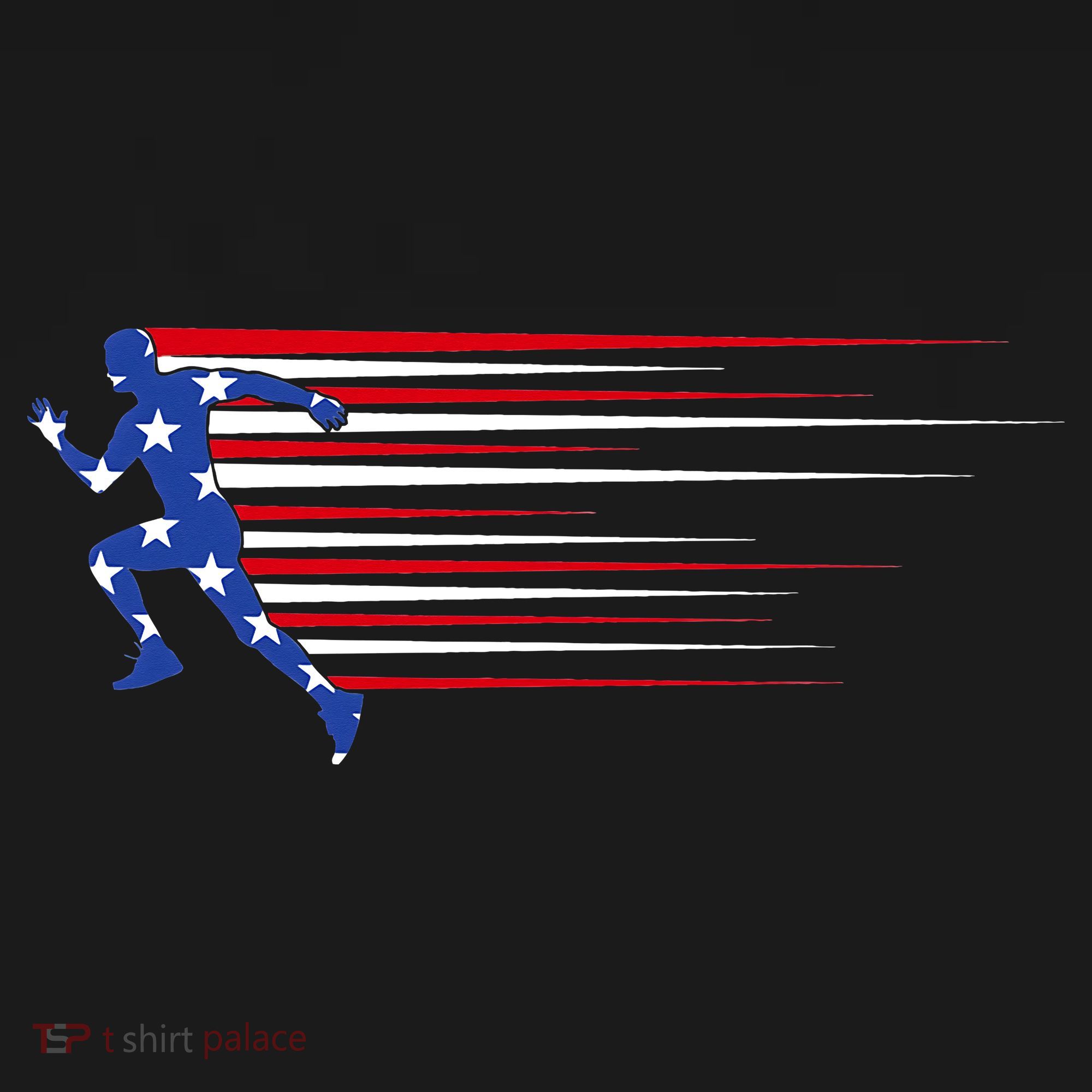 USA Track and field team American flag US Women's Tank Top