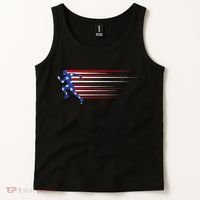 USA Track and field team American flag US Tank Top thumb 2
