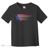 USA Track and field team American flag US Toddler T-Shirt thumb 0