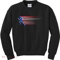 USA Track and field team American flag US Kids Sweatshirt thumb 0