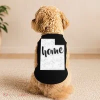 Utah Home State Doggie Tank thumb 2