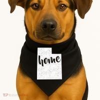 Utah Home State USA-Made Doggie Bandana thumb 1