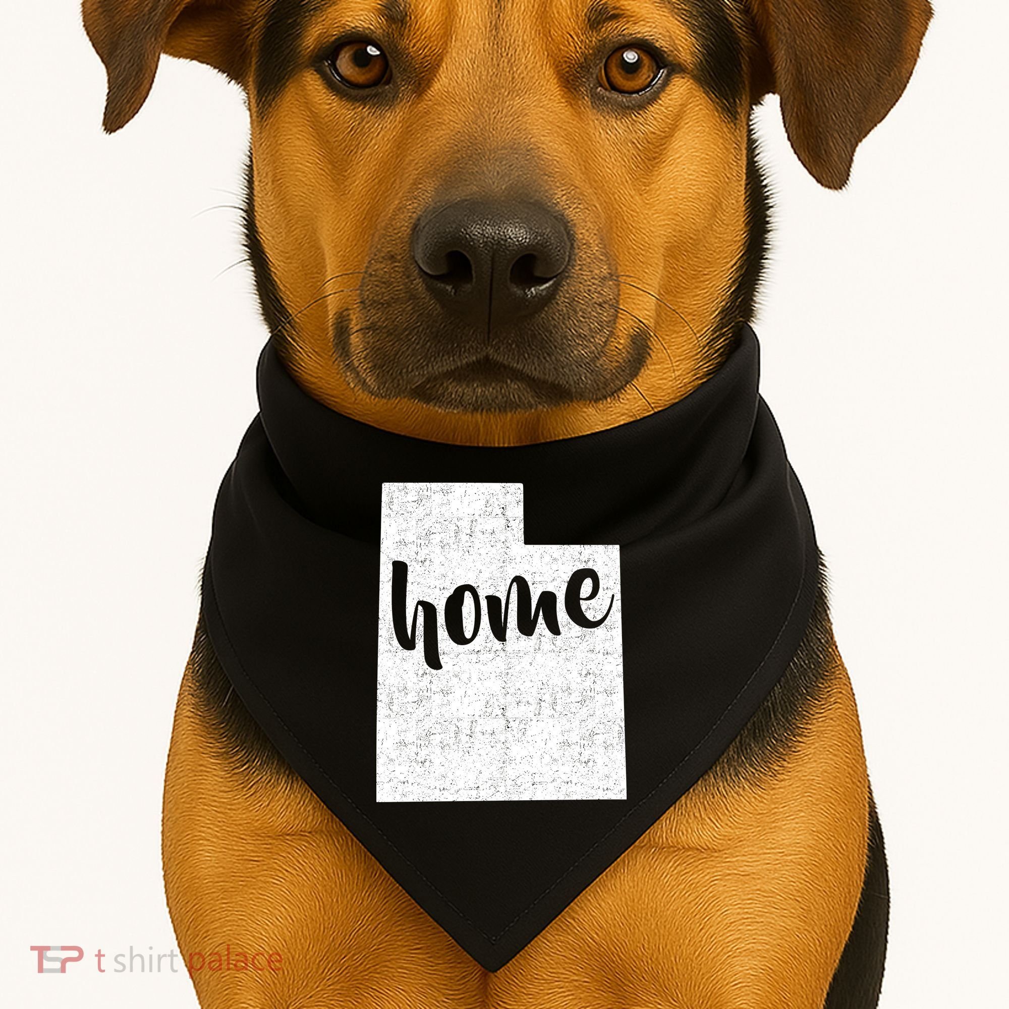 Utah Home State USA-Made Doggie Bandana