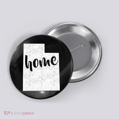 Utah Home State Button