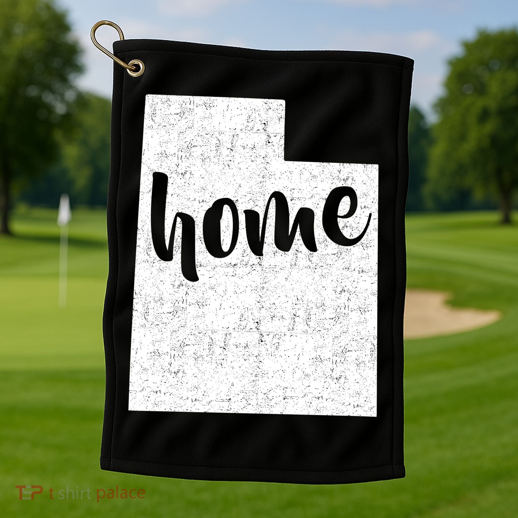Utah Home State Golf Towel
