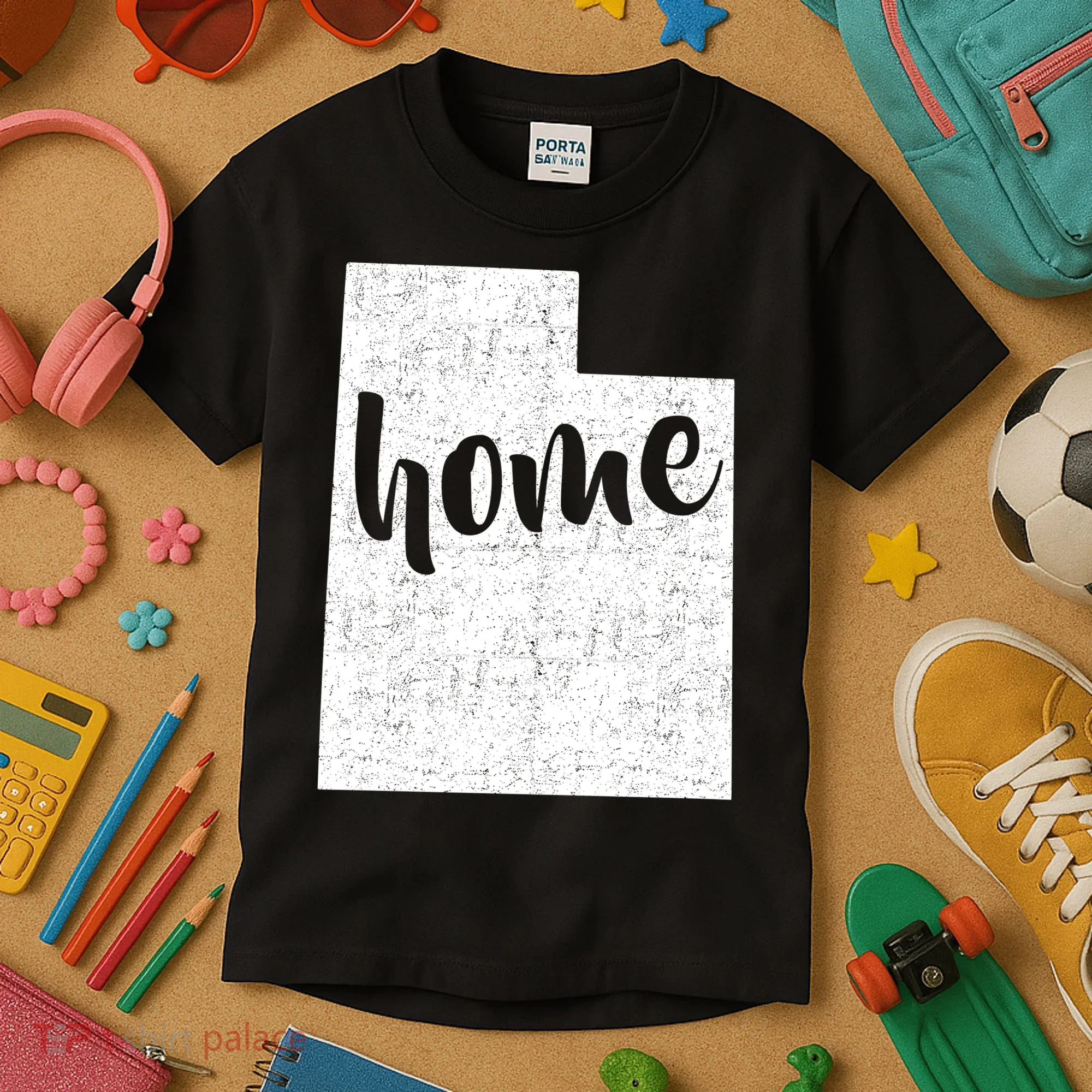 Utah Home State Kids T-Shirt