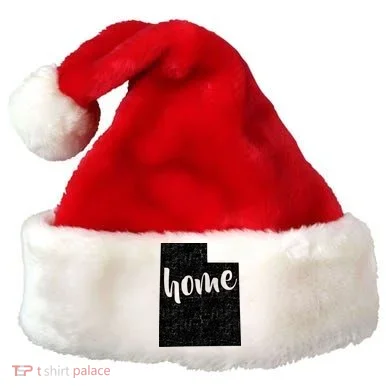 Utah Home State Santa Hat