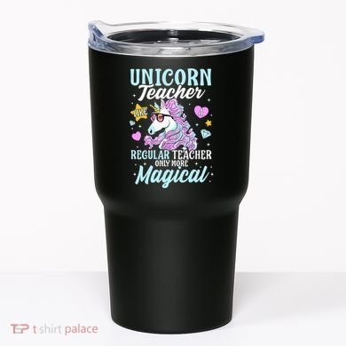 Unicorn Teacher Back To School Cute Magic Teacher Tumbler