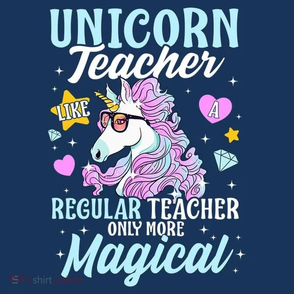 Unicorn Teacher Back To School Cute Magic Teacher Women's Hoodie