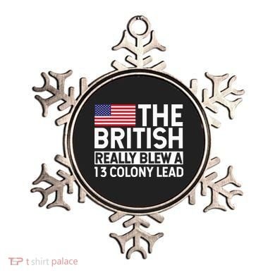 Usa The British Really Blew A 13 Colony Lead Ornament