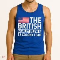Usa The British Really Blew A 13 Colony Lead Tank Top thumb 3