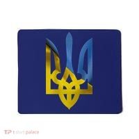 Ukraine Trident Coat Of Arms Flag Ukrainian Pride Mousepad thumb 0