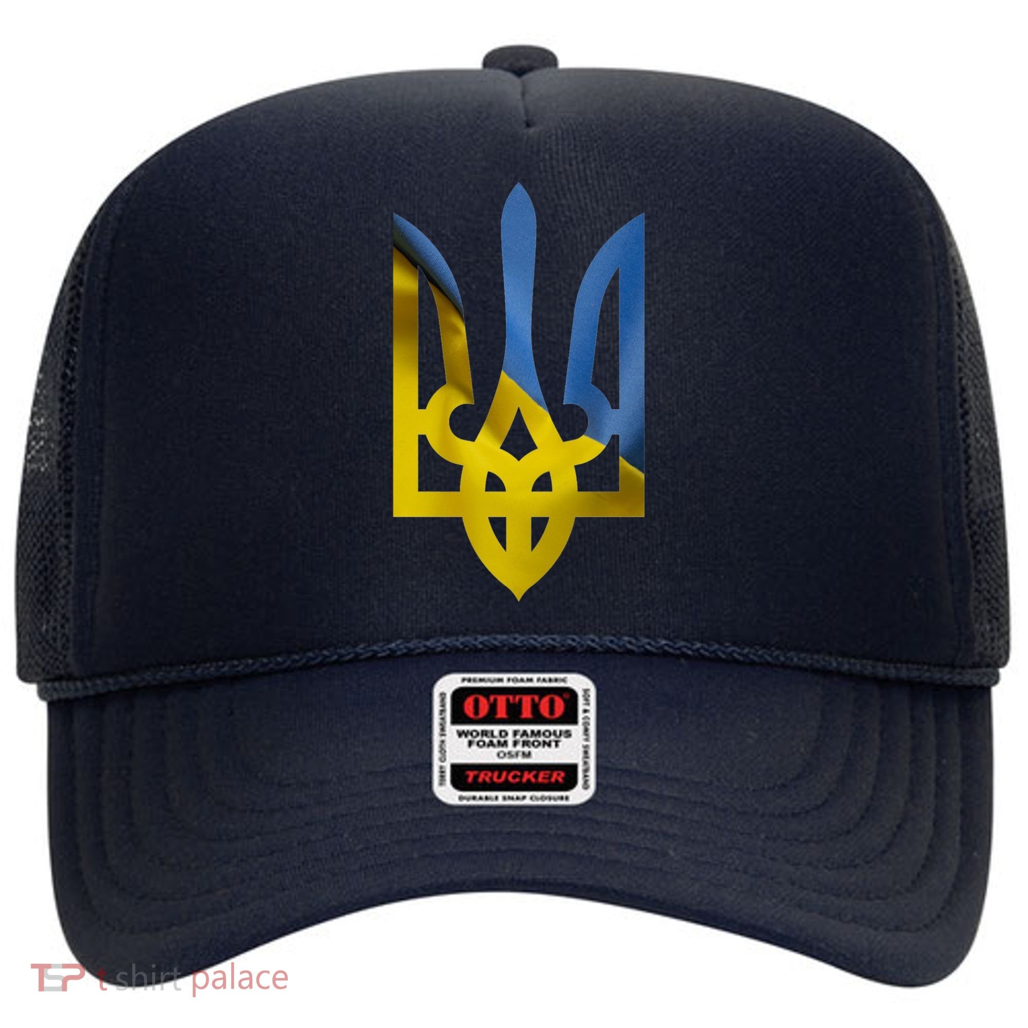 Ukraine Trident Coat Of Arms Flag Ukrainian Pride Hat