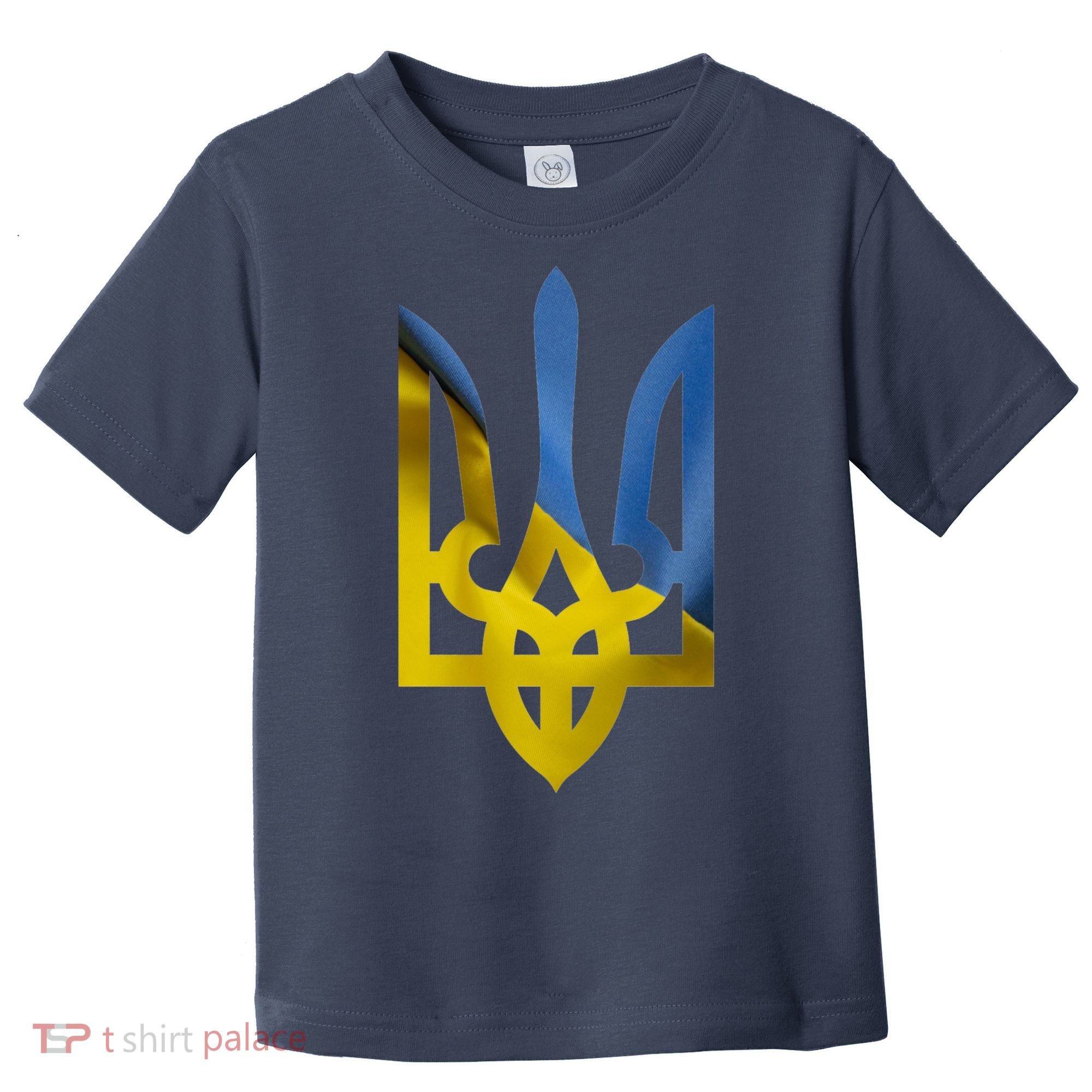 Ukraine Trident Coat Of Arms Flag Ukrainian Pride Toddler T-Shirt