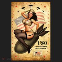 USO To Celebrate Our Troops Bombshell Tumbler thumb 3