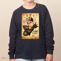 USO To Celebrate Our Troops Bombshell Women's Sweatshirt thumb 0