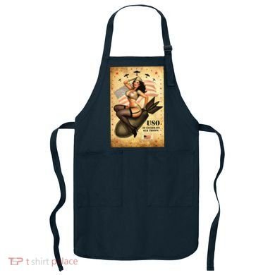 USO To Celebrate Our Troops Bombshell Apron