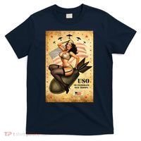 USO To Celebrate Our Troops Bombshell T-Shirt thumb 0